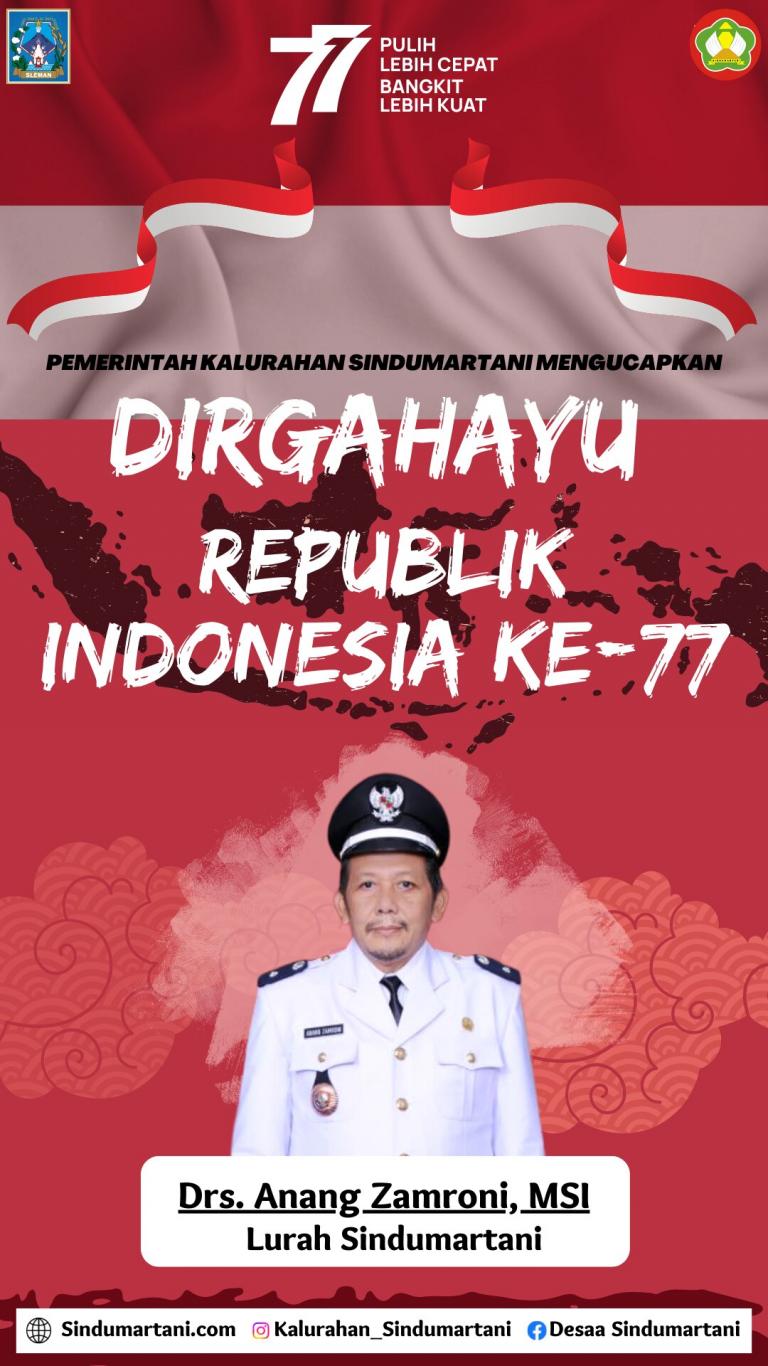 DIRGAHAYU REPUBLIK INDONESIA KE – 77