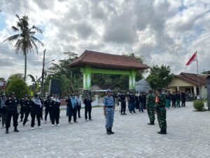 SEMANGAT NASIONALISME KALURAHAN SINDUMARTANI GELAR LATIHAN DASAR BELA NEGARA