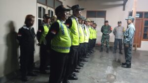 Linmas Kalurahan Sindumartani Bersama Muspika Kapanewon Ngemplak Gelar Patroli Pengamanan Malam Tahun Baru 2026