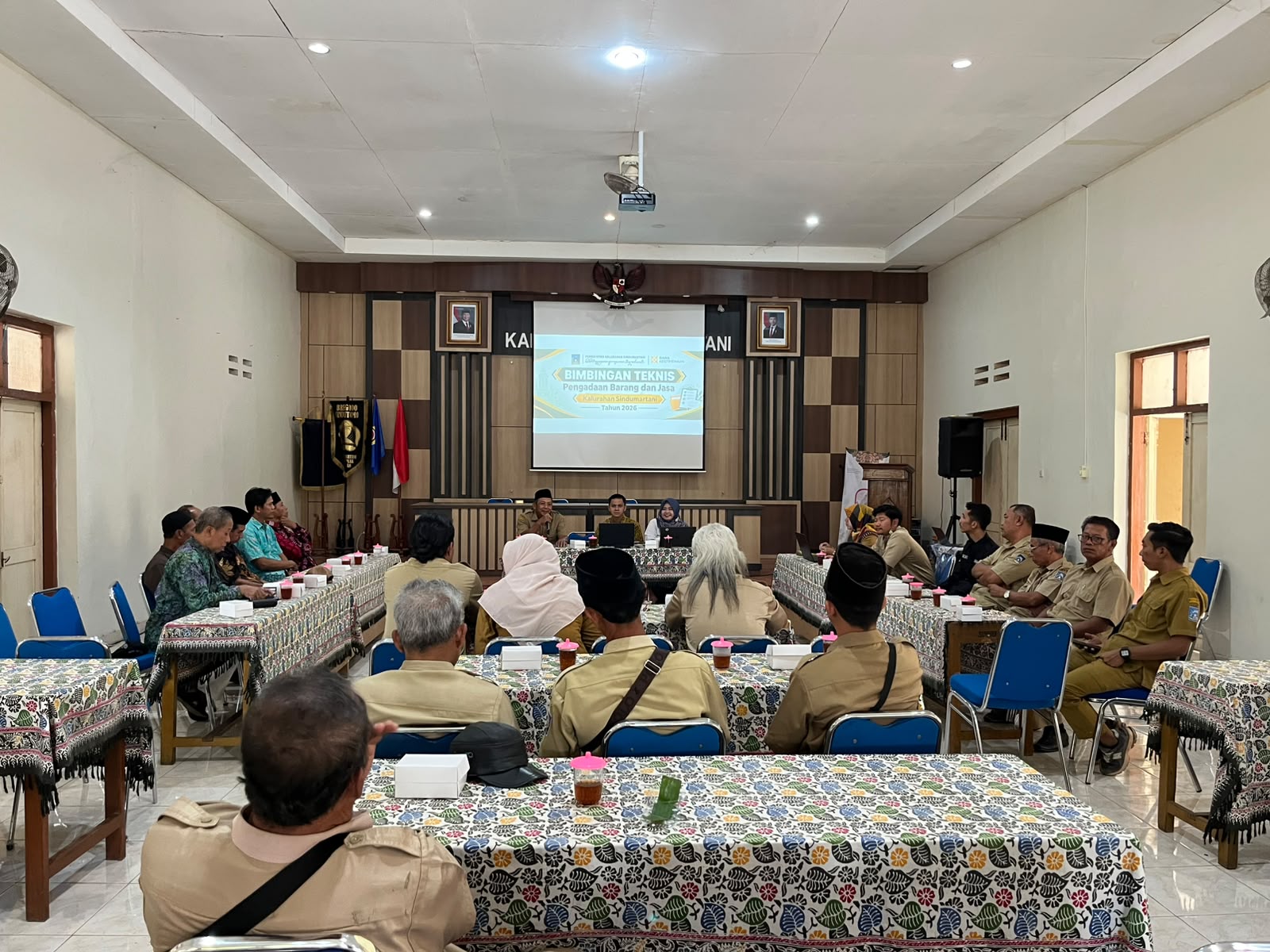 Tingkatkan Pemahaman Pengadaan, Kalurahan Sindumartani Gelar Bimtek Barang dan Jasa